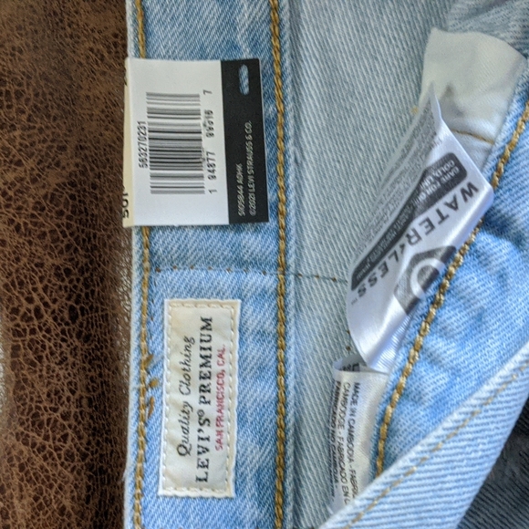NWT LEVI'S 501 Original Short in Luxor Heat - Picture 10 of 13